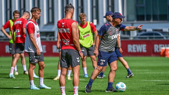 Gerhard Struber im Training