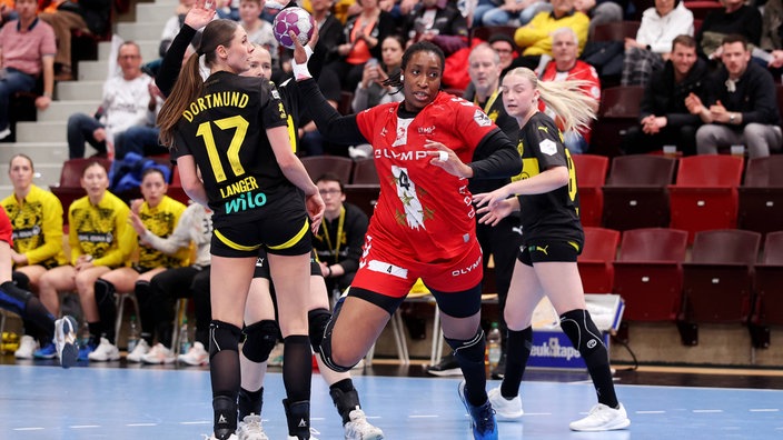 Handball 1. Bundesliga Frauen, HB Ludwigsburg vs. Borussia Dortmund