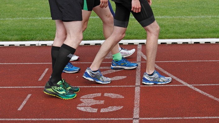 Läufer beim Lauftraining