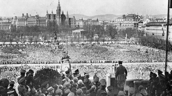 Adolf Hitler in Wien.