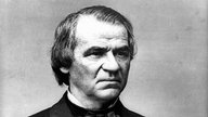 US-Präsident Andrew Johnson (1865-1869), undatiertes Porträtfoto