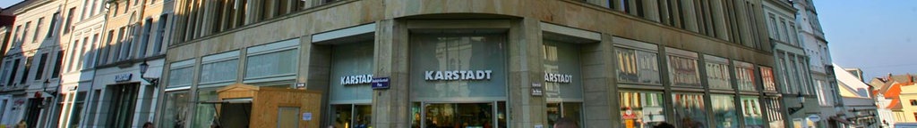 Das Stammhaus von Karstadt in Wismar