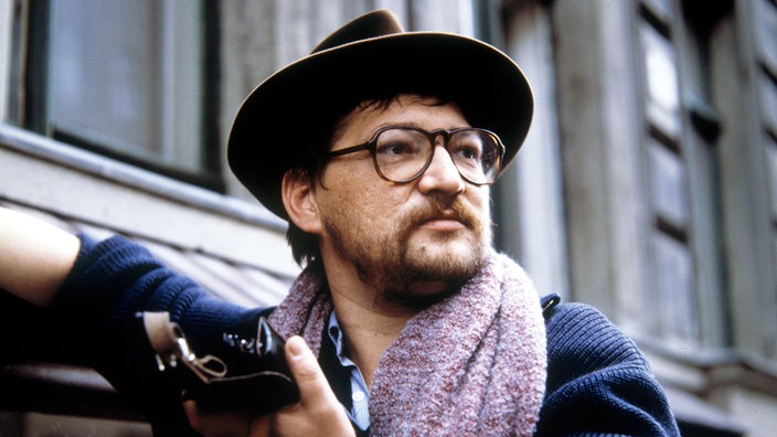 Rainer Werner Fassbinder, Regisseur und Schauspieler (Aufnahme von 1979)