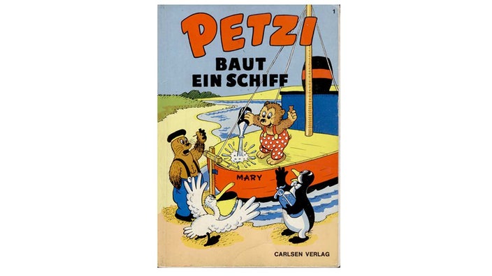 Comicfigur Petzi erscheint zum ersten Mal