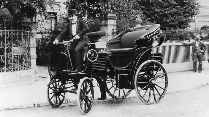 Eine SSW-Motorkutsche von Gottlieb Daimler 