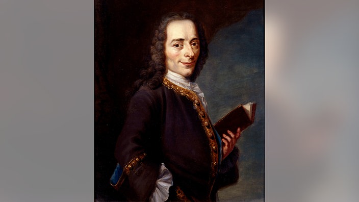 Voltaire (eigentlich Francois-Marie Arouet, 1694-1778) Schriftsteller, Philosoph, Frankreich