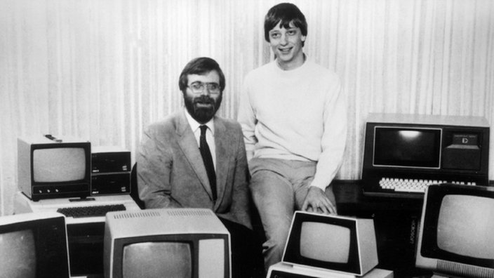 B. Gates und P. Allen gründen Softwareuntern.