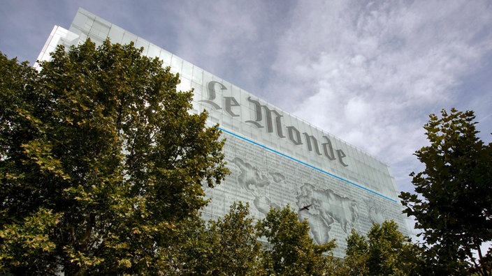 Hauptquartier von Le Monde in Paris