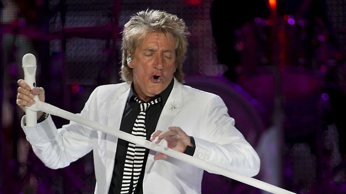 Rod Stewart auf der Bühne