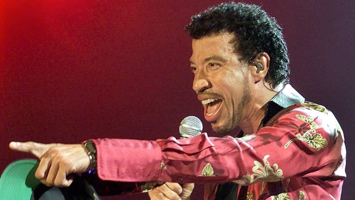 Lionel Richie bei Konzert 2001 in Hamburg