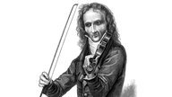 Portrait von Niccolo Paganini