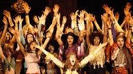 Deutsche Erstaufführung des Musicals "Hair" 