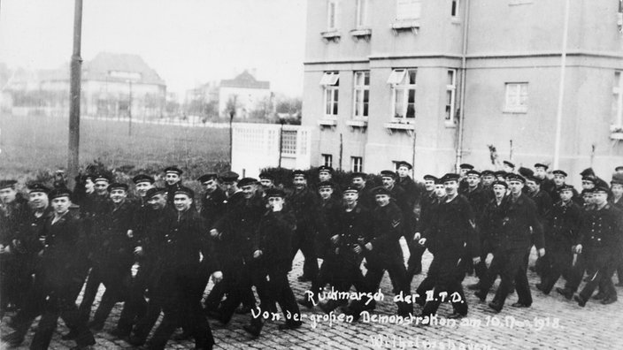 Erster Weltkrieg: Meuterei der Matrosen beginnt in Wilhelmshaven