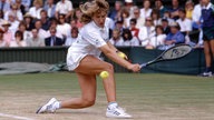 Steffi Graf im Wimbledon-Finale 1988