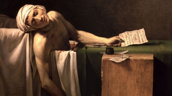 Der ermordete Jean Paul Marat