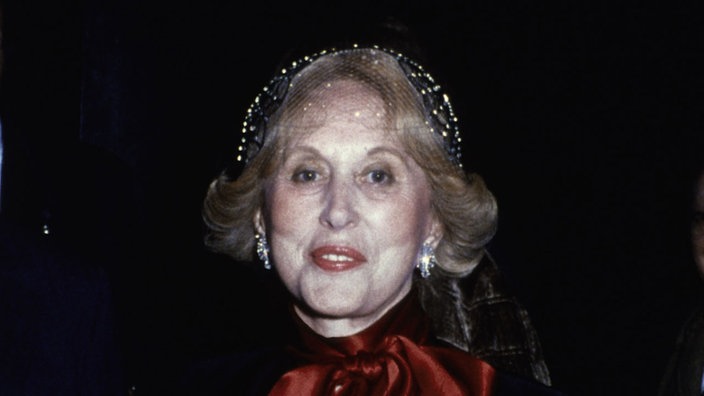 Estée Lauder, aufgenommen 1981