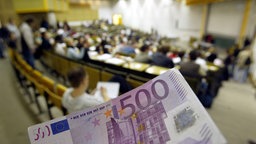 500 Euro-Schein, Hörsaal