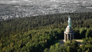 Illustration Region Westfalen - Lippe, Das Hermannsdenkmal