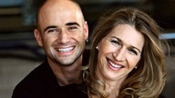 Das Tennis-Traumpaar Steffi Graf und Andre Agassi