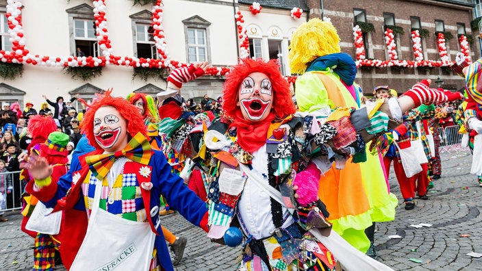 Archivfoto: Rosenmontagszug Düsseldorf