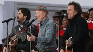Bruce Springsteen und Pete Seeger