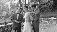 Audrey Hepburn und Mel Ferrer