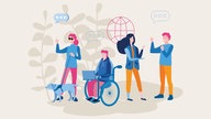 Illustration WDR Diversitytag 2024