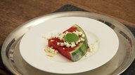 Das Bild zeigt das Gericht Gegrillte Wassermelone".