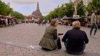 Das Bild zeigt den Vismarkt in Groningen.