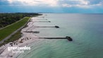 Das Bild zeigt die Strände in Schönberg bei Kiel. 