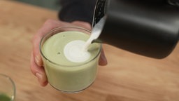 Ein Matcha Latte