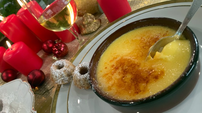  Crème Brûlée in einer Schale