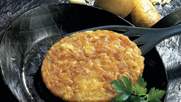 Rösti in der Pfanne