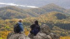 Ausblick vom Oelberg im Siebengebirge bei Königswinter