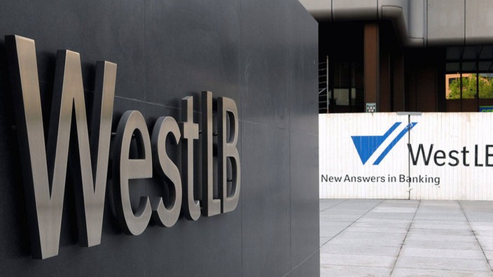 Logo der WestLB Bank