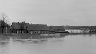 Hochwasser an der Lippe 1998